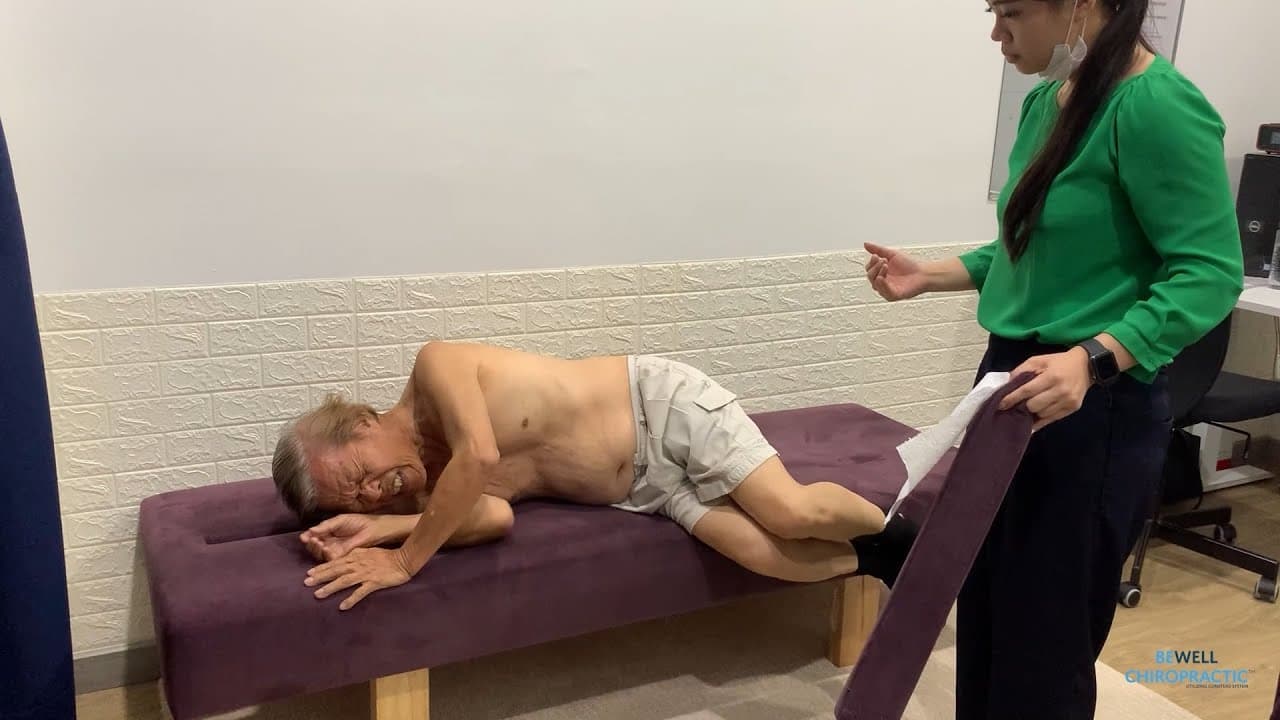 三尺高跌落后剧痛 — Bewell 脊椎治疗诊所 马来西亚